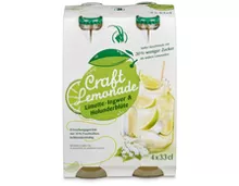 Rhäzünser Craft Lemonade Limette-Ingwer & Holunderblüte, 4 x 33 cl