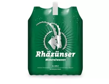 Rhäzünser Mineralwasser mit Kohlensäure