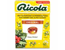 Ricola Bonbons Kräuter ohne Zuckerzusatz 2x50g