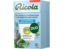 Ricola Gletscherminze ohne Zucker 2x50g