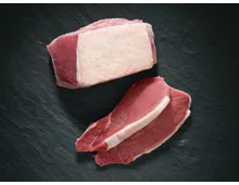 Rindsentrecôte am Stück