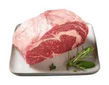 Rindsentrecôte am Stück