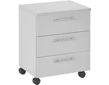 Rollcontainer Sven Dekor lichtgrau 40 x 56 x 39 cm