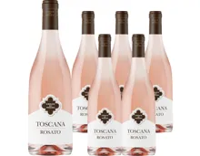 Rosato Toscana 6x 75cl (2025) – Roséwein, Italien (0.75l)