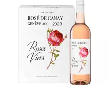 Roses Vives Rosé de Gamay de Genève AOC