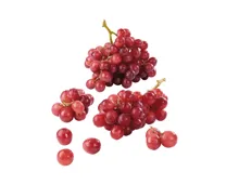 Rote Trauben kernlos