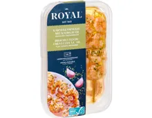 Royal Crevettenspiesse mit Knoblauch