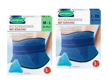 Rückenbandage mit Kühlpad