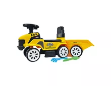Rutscher Traktor mit Anhänger, gelb