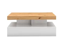 Salontisch Corso Melamin weiss Artisan 110 x 46 x 65 cm