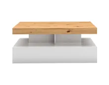 Salontisch Corso Melamin weiss Artisan 110 x 46 x 65 cm