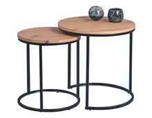 Salontisch Denver Dekor Eiche Artisan 2er-Set