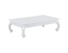 Salontisch Osaka Hochglanz MDF weiss 130 x 38 x 80 cm