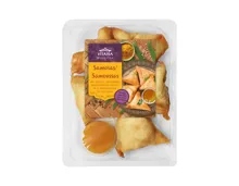 Samosas mit Poulet kreolisch