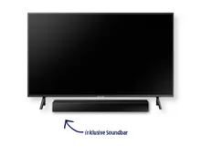 SAMSUNG UHD 65" 4K TV inklusive Soundbar