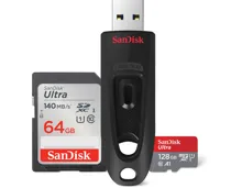 San Disk-Speicherkarten und -USB-Sticks