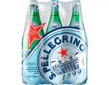 San Pellegrino Wasser mit Kohlensäure 6 x 1,25 Liter