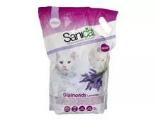 Sanicat Diamonds Lavender Katzenstreu 5 Liter