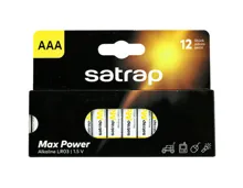 Satrap Batterien AAA/LR03 12 Stück