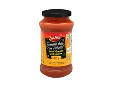Sauce aus frittierten Tomaten