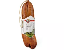 Saucisson vaudois IGP und TerraSuisse Saucisson Tradition