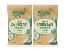 Schöni Sauerkraut gekocht 2x 500g