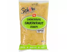 Schöni Sauerkraut gekocht