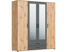Schrank Bianca II, 4-türig, 182 x 201 cm artisan