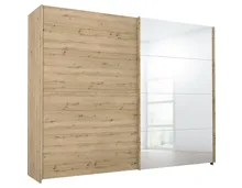 Schrank Piazza Dekor 271 x 210 x 62 cm, mit Spiegel artisan