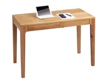 Schreibtisch Woody Wildeiche massiv 110 x 76 x 55 cm
