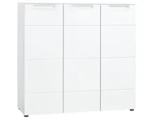 Schuhschrank Mailand Dekor weiss 101 x 99 x 35 cm