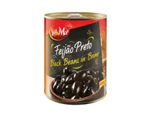 Schwarze Bohnen gekocht