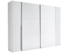 Schwebetürenschrank Maturs Dekor weiss 267 x 205 x 57 cm