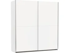 Schwebetürenschrank Saturn Dekor 175 x 191 x 59 cm weiss