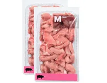Schweinefleisch geschnetzelt
