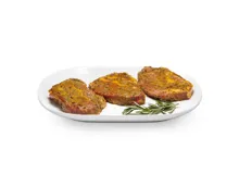 Schweinshalssteak mariniert