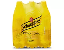 Schweppes Indian Tonic, 6 x 1 Liter
