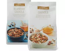 Sélection-Granola und -Blueberry-Granola