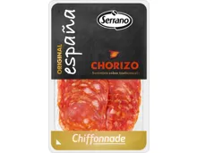 Serrano Chorizo chiffonnade