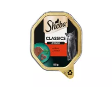 Sheba Katzennahrung Classic Pastete Rind