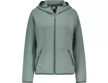 Sherpa Damen-Powerstretch-Hoodie Jhule L, grün