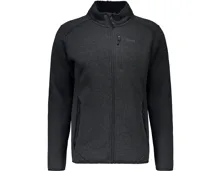 Sherpa Herren Strickfleecejacke Kabeli M, schwarz