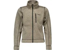 Sherpa Kinder Strickfleecejacke Methok beige