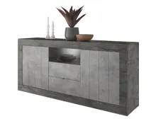 Sideboard Urbino Dekor Oxyde Beton-Optik 184 x 86 x 42 cm
