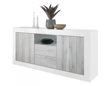 Sideboard Urbino Dekor Pinie weiss 184 x 86 x 42 cm