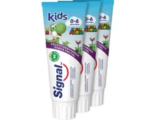 Signal Zahnpasta Kids 3 x 75 ml, assortiert