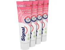 Signal Zahnpasta Sensitiv Extra 4 x 100 ml