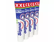 Signal Zahnpasta Sport Gel Fresh XXL 4 x 125 ml