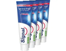 Signal Zahnpasta White System 4 x 100 ml