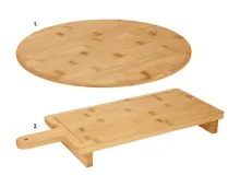 SilverCrest® Bambus-Drehplatte/-Servierbrett